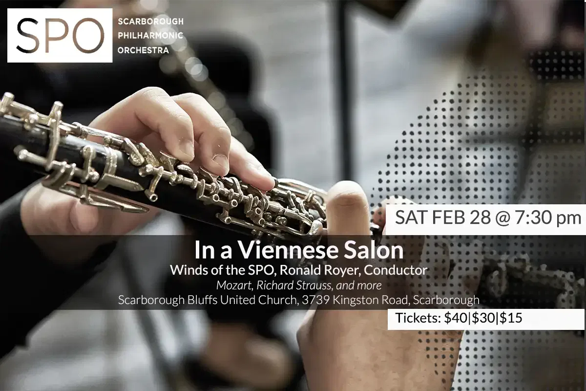 Banner graphic for SPO's Feb 28, 2026 Concert