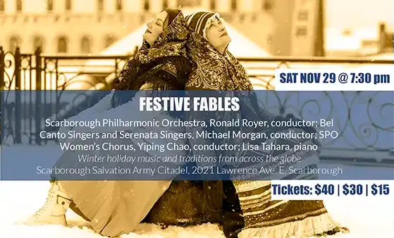 2025-26 banner art Festive Fables thumbnail